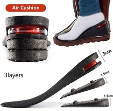 1 Pair Height Increase Insole Unisex Invisible Heel Lift Taller Shoe Insert Pads