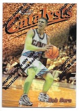 BOB SURA REFRACTOR 1997-98 TOPPS FINEST 16 CLEVELAND CAVALIERS FLORIDA STATE SEM