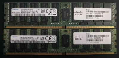 Samsung 32GBx2 2133MHz DDR4 RDIMM ECC Registered Memory