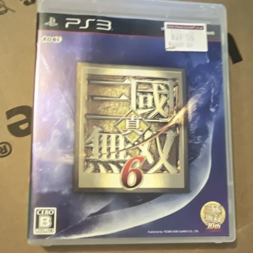 TECMO KOEI GAMES Shin Sangoku Musou 6 PS3 Action NTSC-J CERO B Japanese