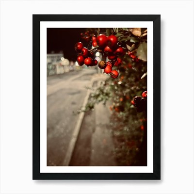 Industrie Beeren Kunstdruck gerahmt Wandbild Poster Leinwanddruck Bild