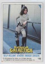 1978 Topps Battlestar Galactica Self-Reliant Athena (Maren Jensen) #130 0q84