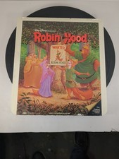 Vintage Walt Disney Productions ROBIN HOOD VideoDisc CED The Classics