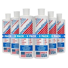 Powerful Stain Remover for Carpets, Fabrics, Upholstery - 16oz, Pack of 6