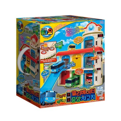 [Mimi World] The Little Bus Tayo Elevator Central Garage Play Set Korean Toys