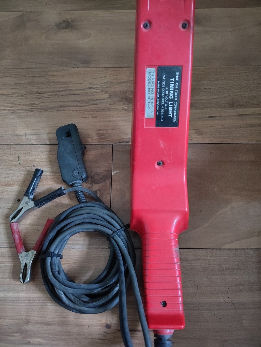 Snap-on タイミングライト Snap-on Clamp on Inductive Timing Light Model MT1221 Great Working