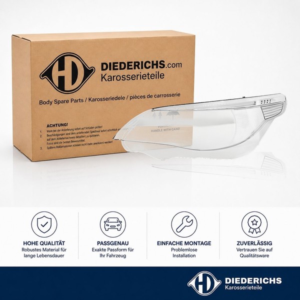 Streuscheibe Hauptscheinwerfer Links Diederichs 1224183 FÜR BMW-image