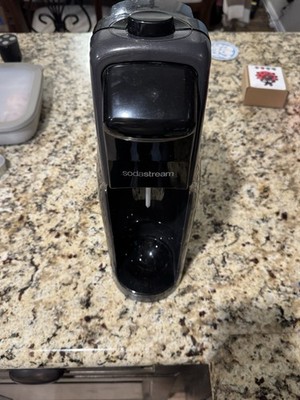 SodaStream Manual Soda Maker Black Plastic Single Item