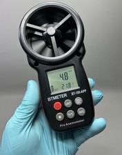 Handheld Digital Anemometer Wind Speed Meter 0.3-30m/s Wind Temp Data Recording