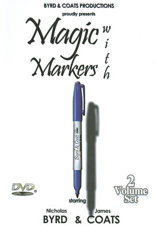 Byrd Coats: Magic with Markers (DVD, 2009, 2-Disc Set) for sale online ...