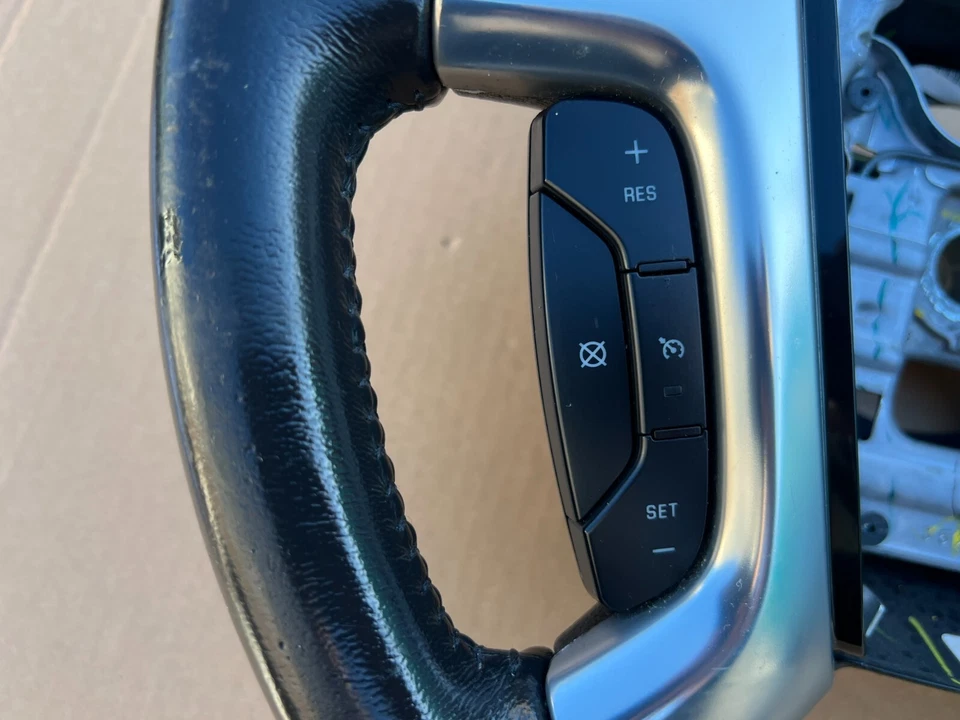 2015 GMC ACADIA ВОДИТЕЛЬ РУЛЕВОЕ КОЛЕСО С АУДИО КРУИЗ-КОНТРОЛЬ ПЕРЕКЛЮЧАТЕЛЬ OEM - Изображение 3 из 4