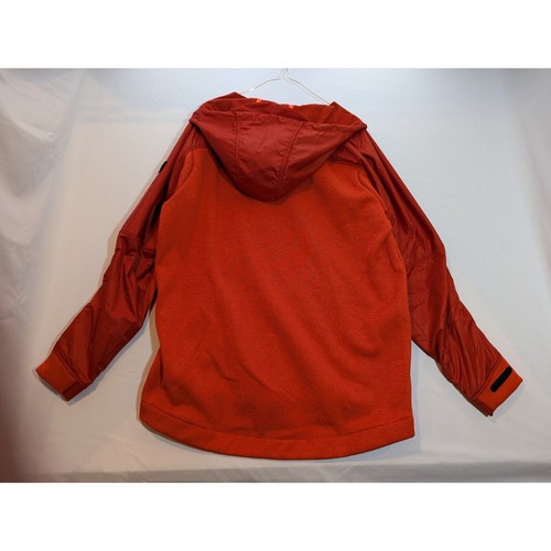 NWT Under Armour Mens Coldgear Hooded Swacket in Radient Red size XL - Picture 4 of 6