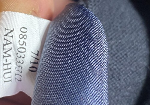 Tommy Hilfiger algodón cachemir para hombre suéter azul talla S - Imagen 5 de 8