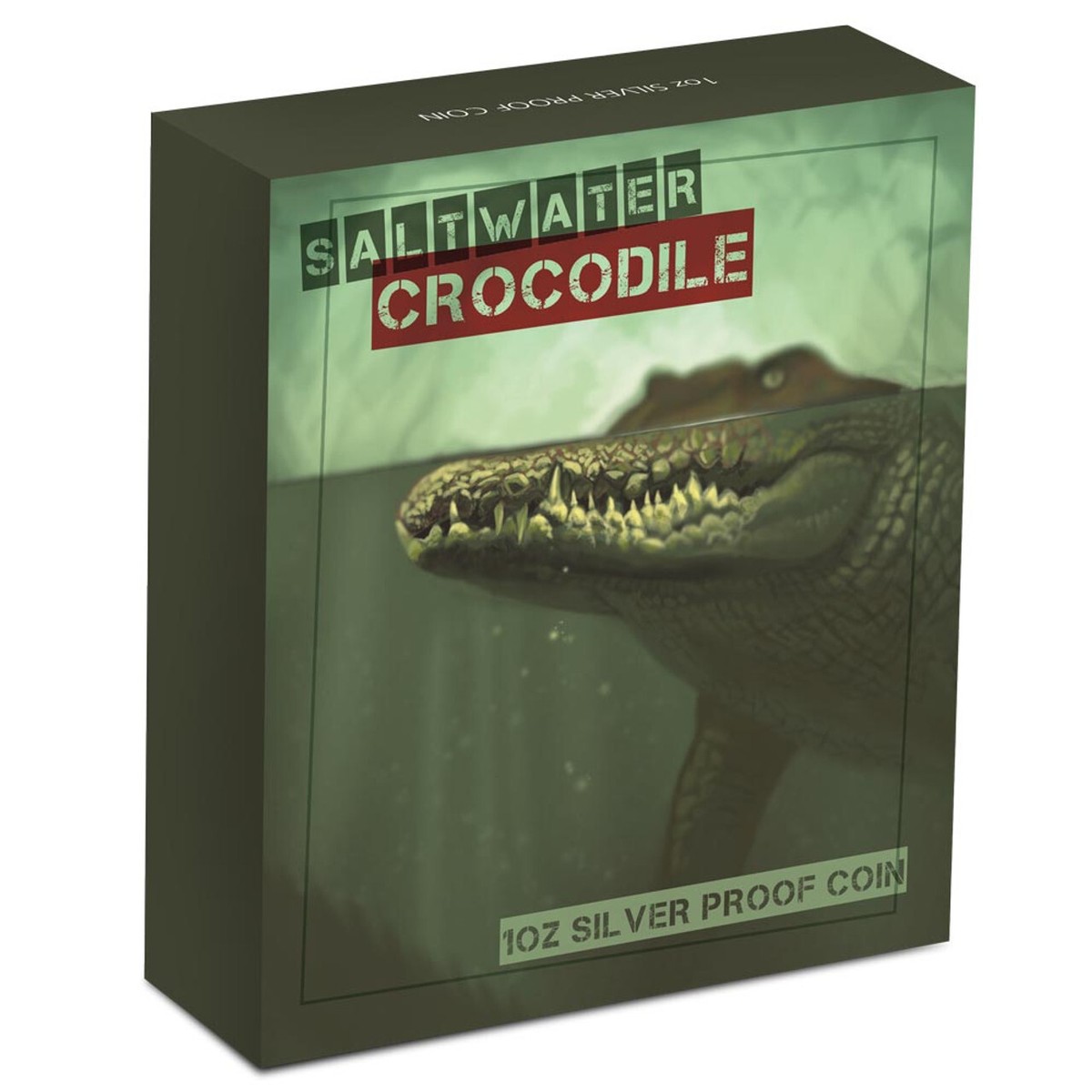 2015 Australian Saltwater Crocodile 1oz Silver Proof Coin NGC PF