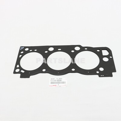 11116-62081 Toyota OEM Genuine GASKET, CYLINDER HEAD, NO.2