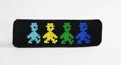 Jet Set Willy ZX Spectrum Iron/Sew on Embroidered Patch NEW 7.5cm  x 5.5cm