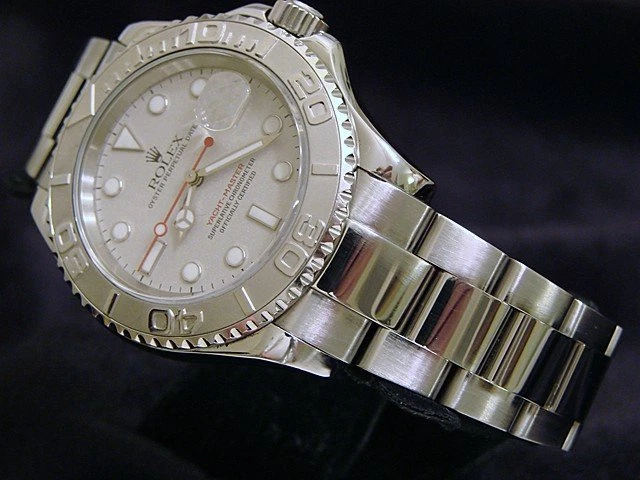 Sold]: Rolex Yacht-Master 16622 40mm Platinum Dial