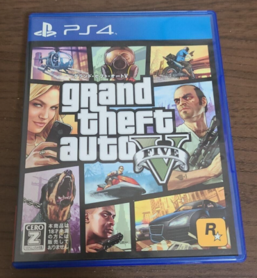 Grand Theft Auto 5 V PS4 PlayStation 4 Japanese Version Tested