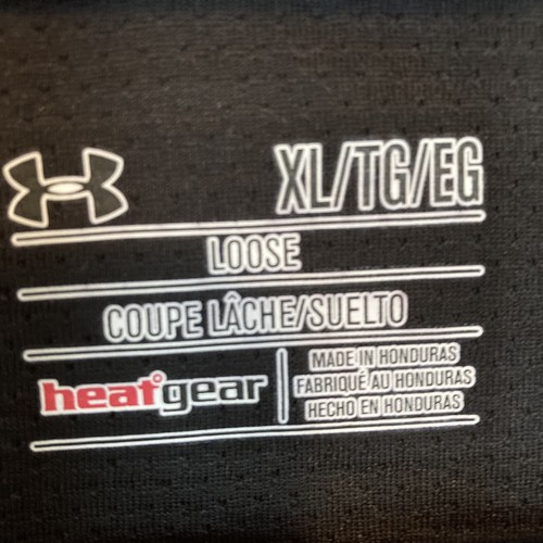Maryland Terrapins Shirt Mens Under Armour Heatgear Long Sleeve Loose Size XL - Picture 3 of 9