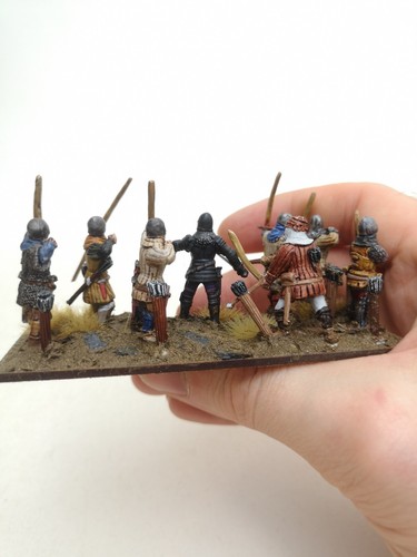 28mm Painted Minatures Medieval Perry Miniatures ? Agincourt Archers Infantry - Picture 17 of 22