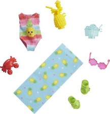 Barbie Chelsea Accessory Pack, Beach-Themed Clothing  Accessories, 3 to 7 Years