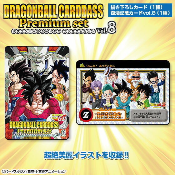 DRAGON BALL Carddass Premium set Vol.8 167 cards & binder