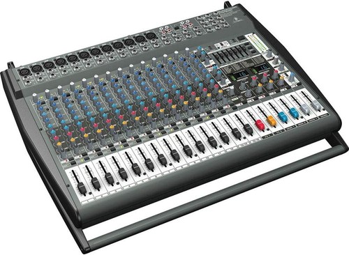 BEHRINGER PMP6000 EUROPOWER 1600W 20-Channel Powered Mixer Console JP NEW - Picture 2 of 3