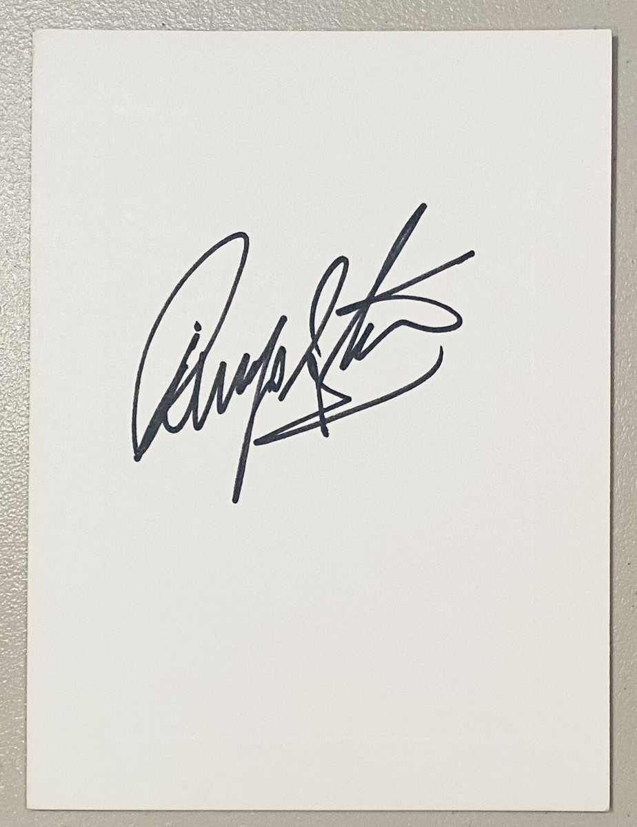【入手困難】RINGO STARR サイン入りフィギア1996 年 入手困難】RINGO STARR サイン入りフィギア1996 年 Beatles