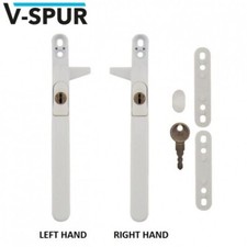 VERSA V-Spur Repair uPVC Window Handle. Universal Size - White