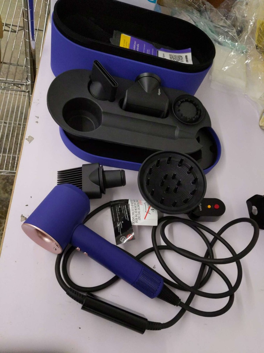 Dyson Supersonic Hair Dryer - Blue/Rose--VERY GOOD | eBay