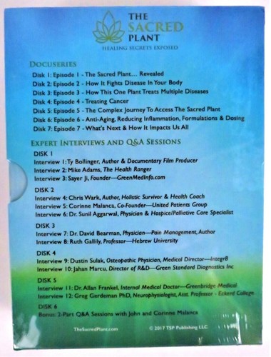 The Sacred Plant Healing Secrets Exposed 7 Episode - Series DVD Set - NEW Sealed - Bild 2 von 6