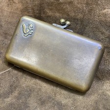 Wallet Brass Antique Coin Purse From The Early 20th Century