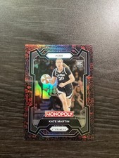 Kate Martin 2024 WNBA Monopoly Red Classic Icons RC SP Prizm #40 Las Vegas