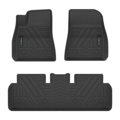 NEVERLAND Car Floor Mats Liners for Tesla 2023 for Model 3 TPE All Weather
