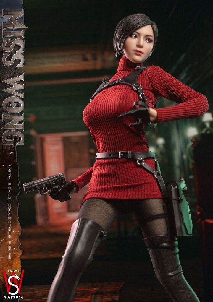 Pre! SWTOYS FS056 Resident Evil Ada Wong 1/6 Action Figure Model  Collectible