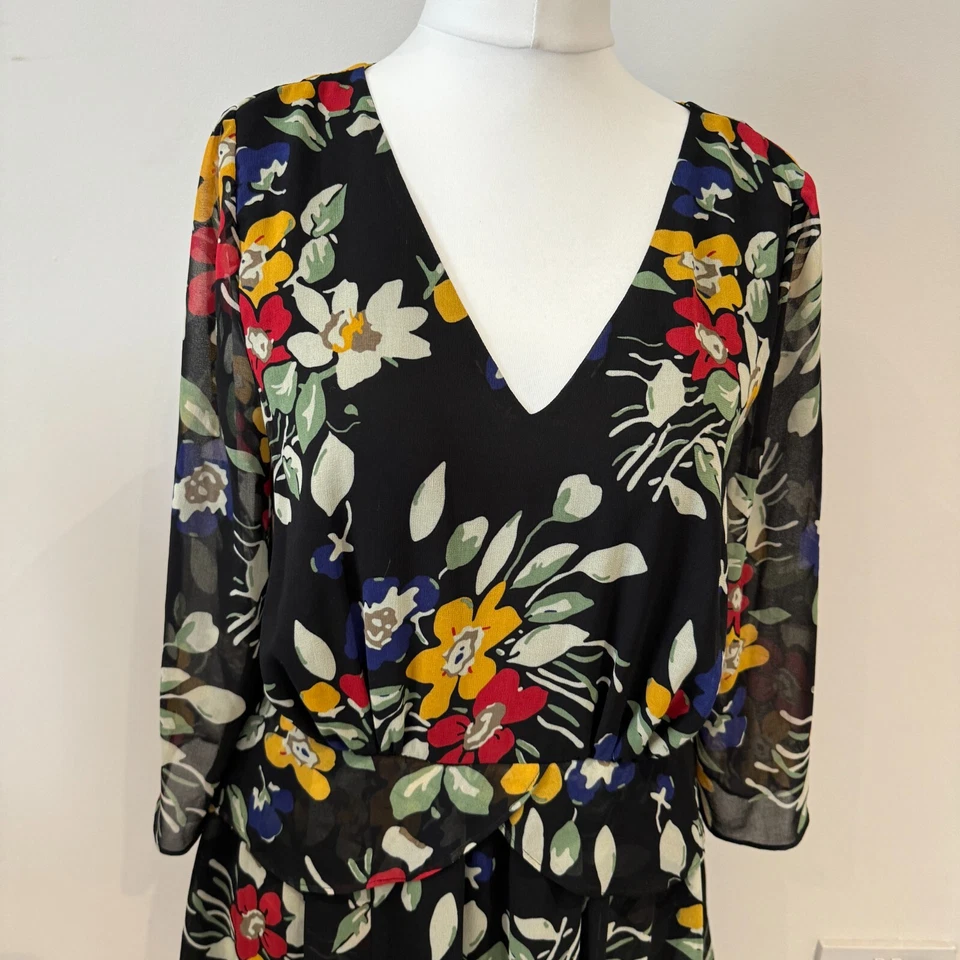 Vestido Floral Somerset by Alice Temperley 12 Hasta la Rodilla Boho John Lewis Foto 2 de 4