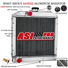 3-Row Radiator fit Kubota L285P L285WP L295DTP L295FP L295DT 1540142060