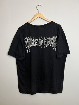 Rare Vintage 90s Cradle Of Filth Black Metal Band T-shirt | eBay