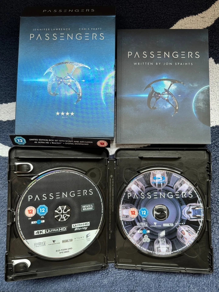 Passengers - Limited Edition Box Set 4K Ultra HD + Blu-ray + Script + Art-Cards - Image 2 of 4