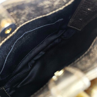 美品 イヴサンローラン リボン ハンドバッグ ゴールド ヴィンテージ Yves Saint Laurent ribbon handbag gold vintage one item only