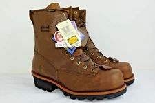 CHIPPEWA Mens Paladin Waterproof Steel Toe Logger Boots 73101 Size 13 M - New