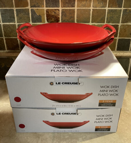 pedaal rand partij Set of 2 "Cerise" LE CREUSET 8" Stoneware Wok Dish Bowl NWT 28 oz Cherry Asian 630870319911 | eBay pedaal rand partij Set of 2 "Cerise" LE CREUSET 8" Stoneware Wok Dish Bowl NWT 28 oz Cherry Asian 630870319911 | eBay