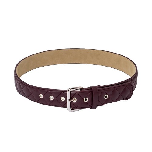 WCM Italian Leather Calf Hair Belt Size S Green & Black Fits  display picture 1