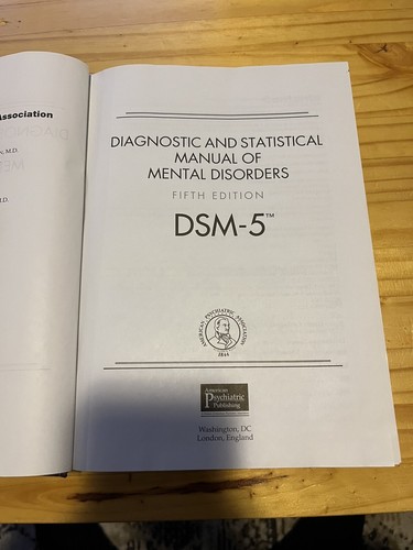 Diagnostic and Statistical Manual of Mental Disorders Fifth Edition DSM-5 - Picture 7 of 7