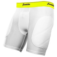 Franklin Youth Baseball Softball Sliding Shorts with Cup Compartment Protection