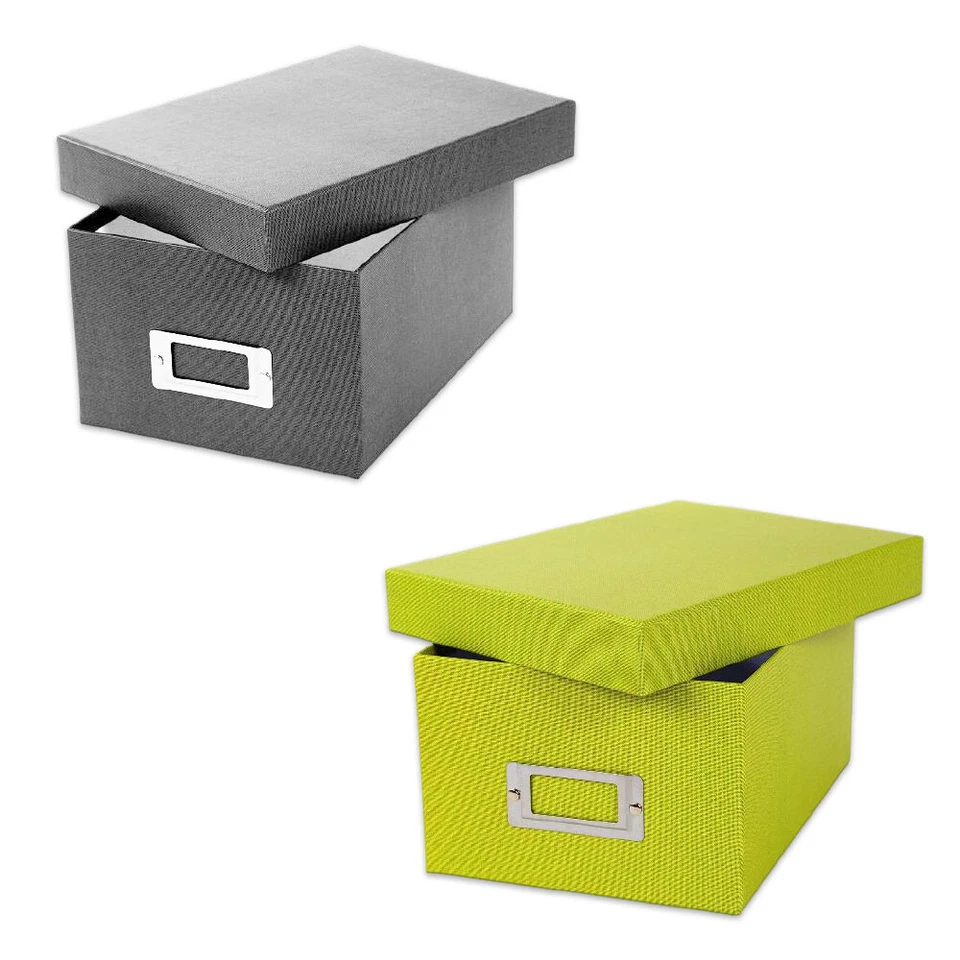 2x Goldbuch Fotobox Bella Vista bis 1400 Fotos 10x15 Geburtstag Anthrazit Grün