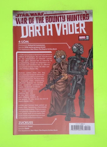 Star Wars Darth Vader #17b Vol. 3 2021 Marvel Comics Variant High Grade K74-217