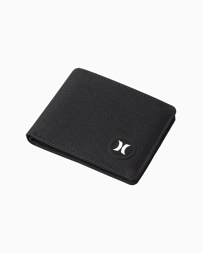 Hurley Icon Bi-Fold Wallet Mens in Black - Size - - Picture 2 of 4