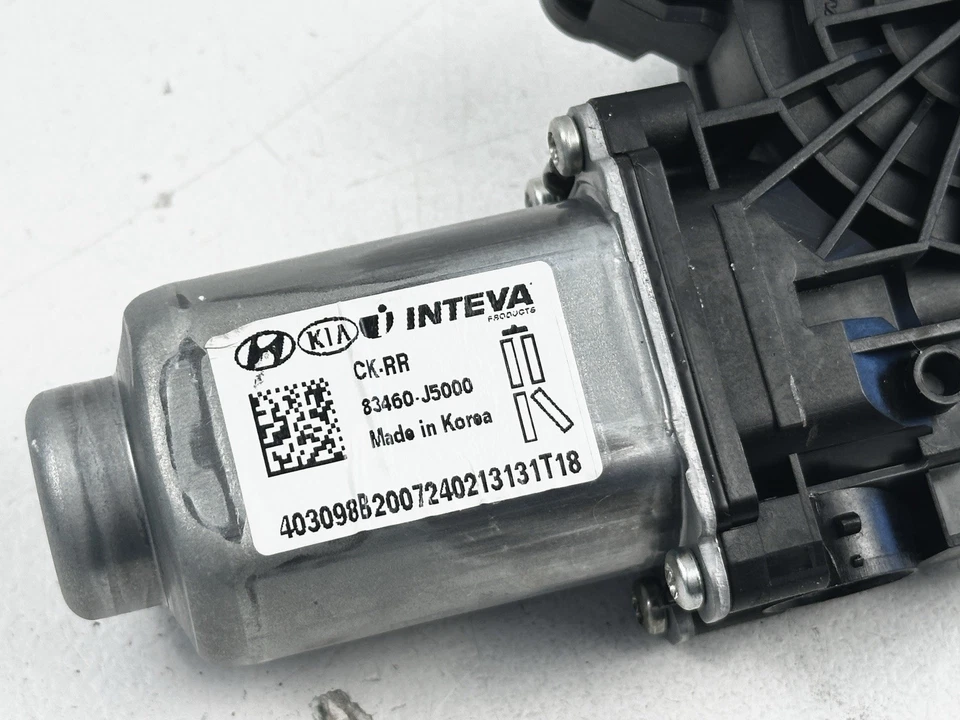 2018-2023 KIA STINGER REAR RIGHT SIDE DOOR WINDOW REGULATOR MOTOR 83460J5000 OEM - Image 2 of 3