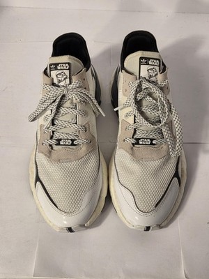 Adidas Nite Jogger Star Wars Shoes Mens Size 10 White Stormtrooper Sneakers